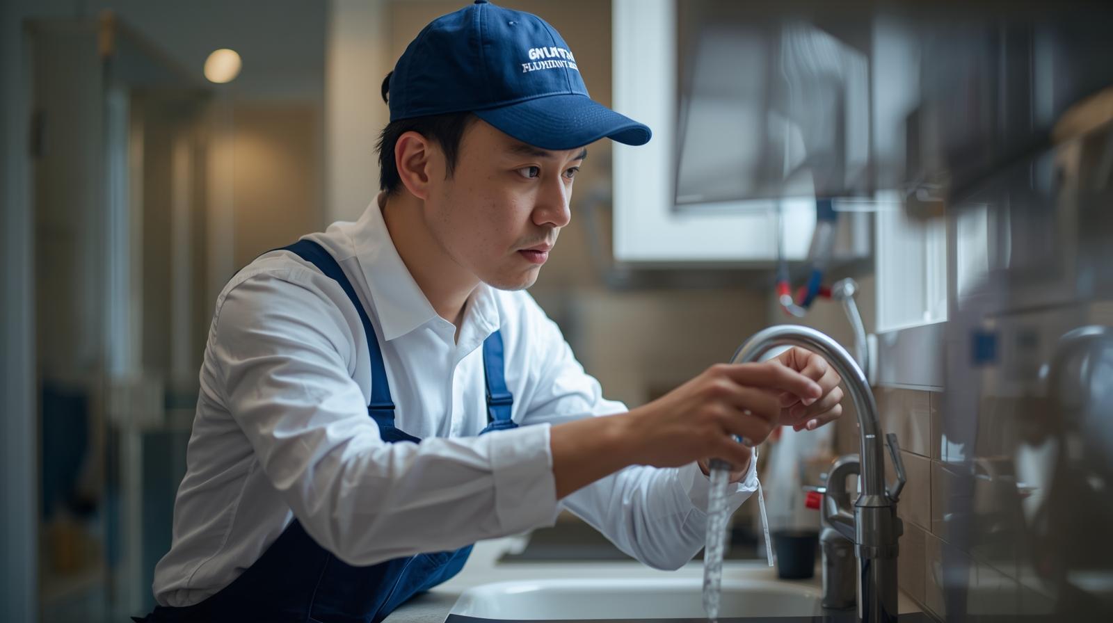 A Customer-First Approach with singapore plumber repairing tap