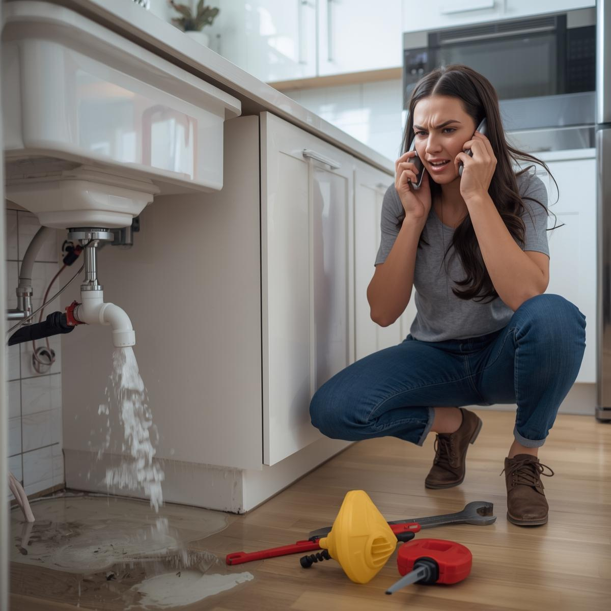 Emergency call plumber